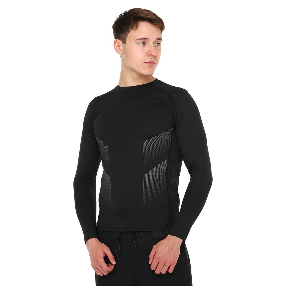 Компресійна футболка з довгим рукавом JASON 233 3XL чорна