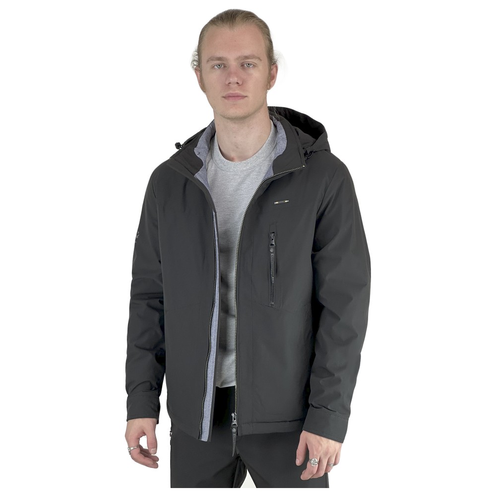 Куртка чоловіча демісезонна BLACK VINYL TC24-2337 2XL(54) чорна