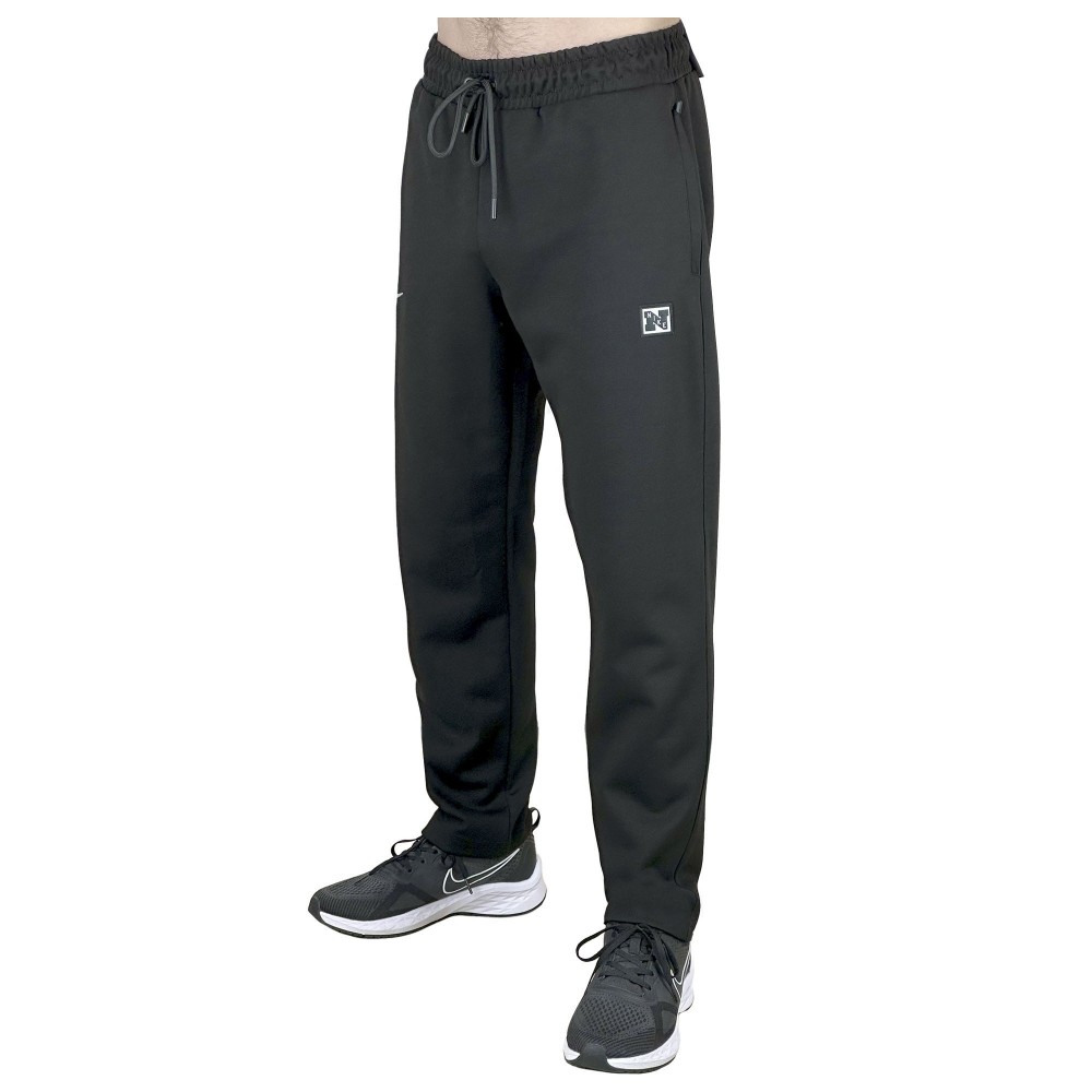 Штани чоловічі трикотаж-лакоста демісезонні NIKE 5006 S чорні прямі