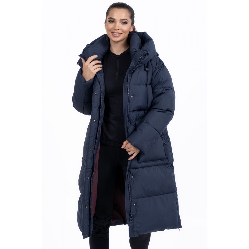 Пальто жіноче FREEVER NF 22966 2XL синє
