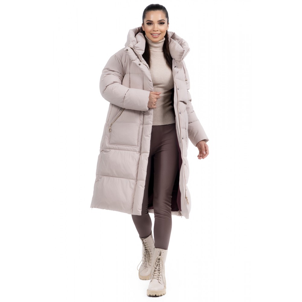Пальто жіноче FREEVER NF 22966 2XL бежеве