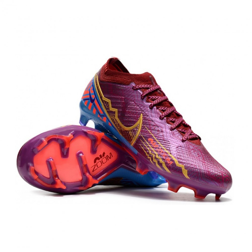 Взуття для футбола бутси NIKE NK-5605K верх-PU, підошва-TPU 35 бордові