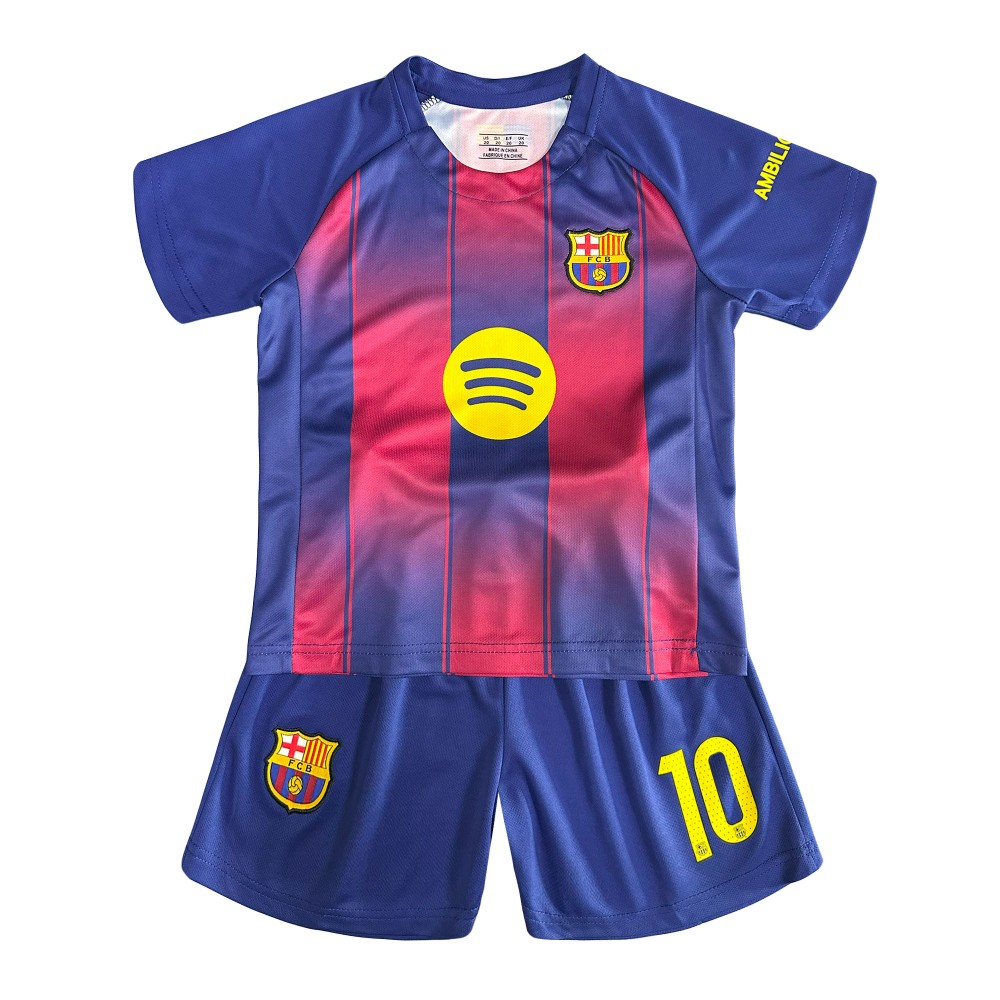 Форма футбольная клубная BARSELONA MESSI BAR-485/11-55 22 (125-130см) красно-синяя