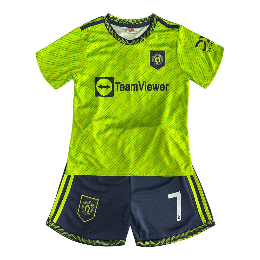 Форма футбольная клубная MANCHESTER UNITED MU-485/11-55 20 (115-125см) салатовая