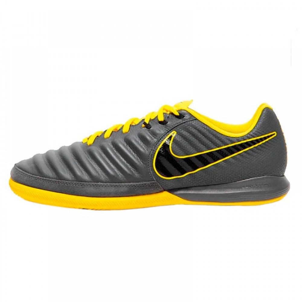 Взуття для футзала дитячі NIKE NK-018 39 сірі з жовтим