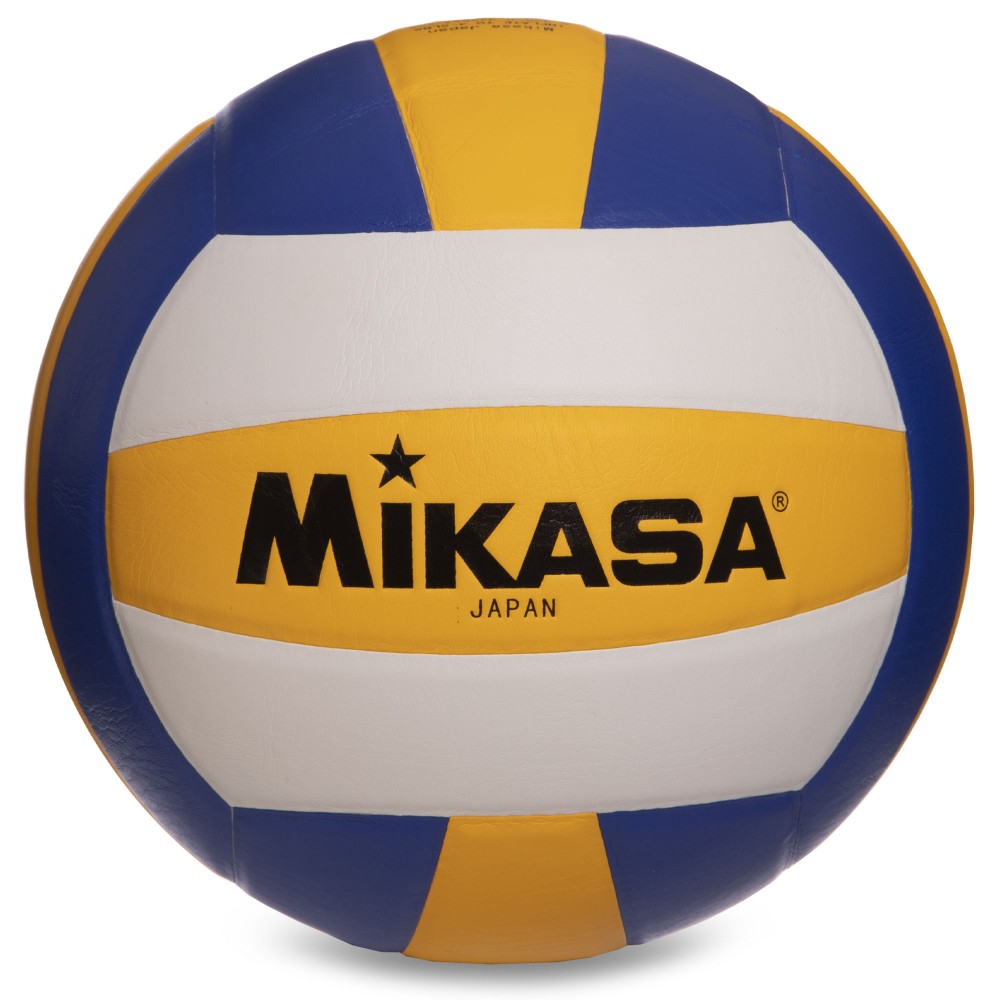 М’яч волейбольний клеєний MIKASA MVA-200 VB-0030 (PU №5,5 слоїв клеєний)